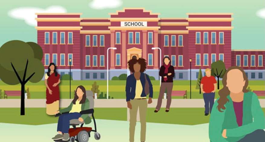 This image is taken from International Women's Day 2021 graphic prepared by Statistics Canada.